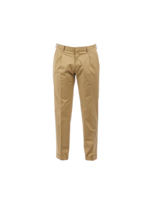 BRIGLIA Pantalone Beige Con Pinces