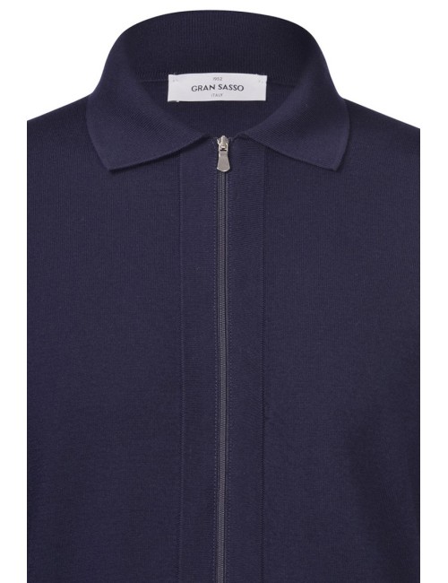 GRAN SASSO Polo Full Zip
