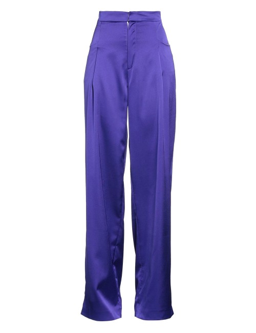 NINE MINUTES Pantalone Effetto Seta