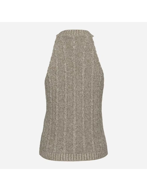 GRAN SASSO Gilet Color Fango