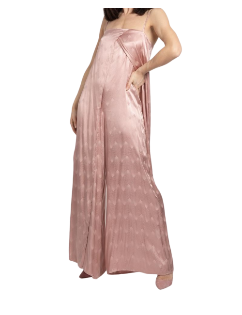 WEILI ZHENG Tuta Rosa Lunga