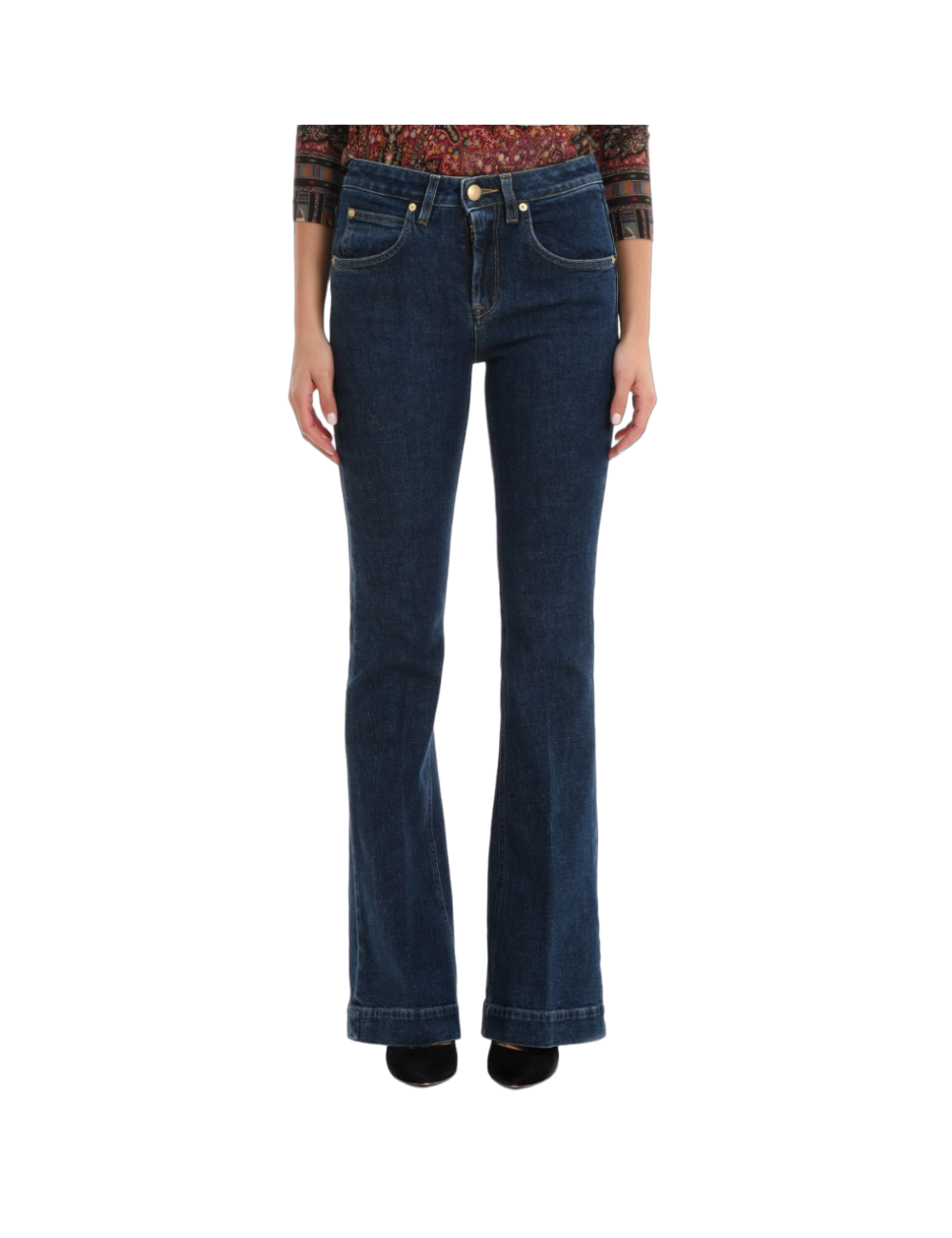 L'AUTRECHOSE Jeans Blu Scuro A Zampa