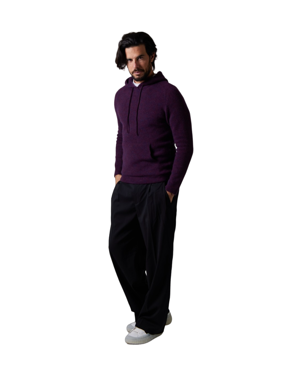 DANIELE FIESOLI Felpa Morbida Viola