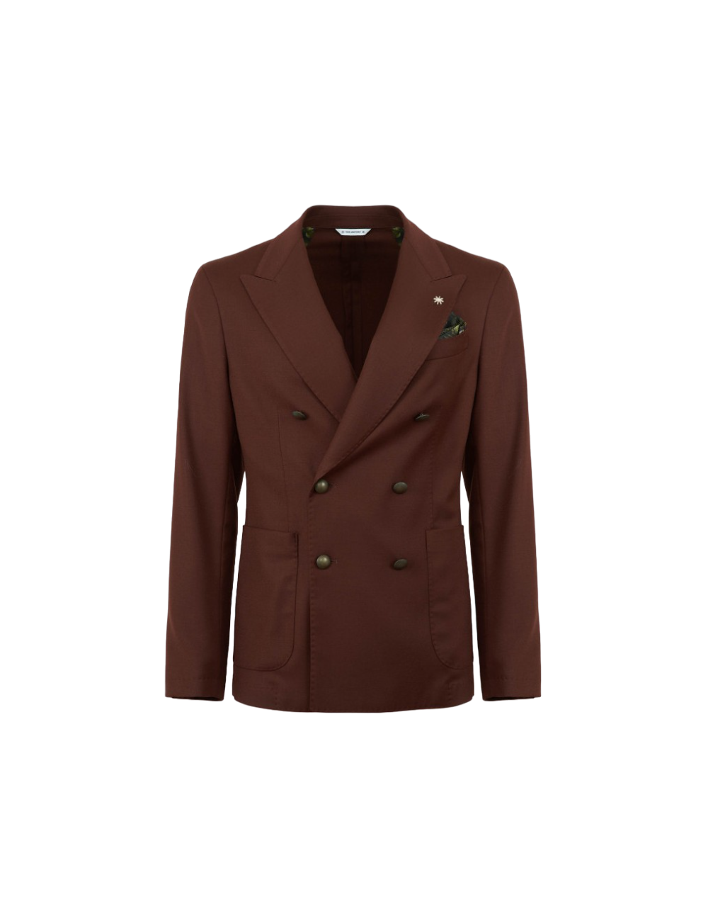 MANUEL RITZ Giacca Doppiopetto Con Pochette