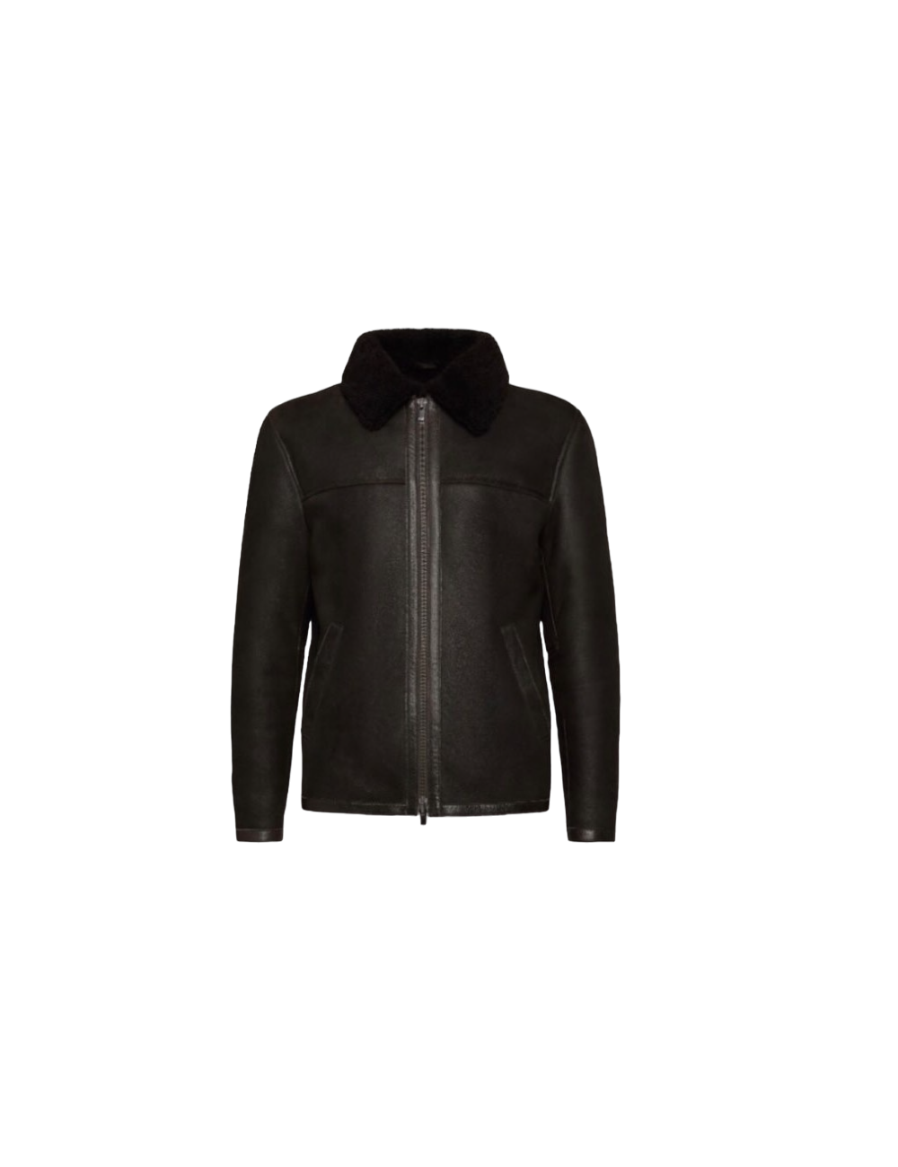 DONDUP Montone Marrone Con Zip