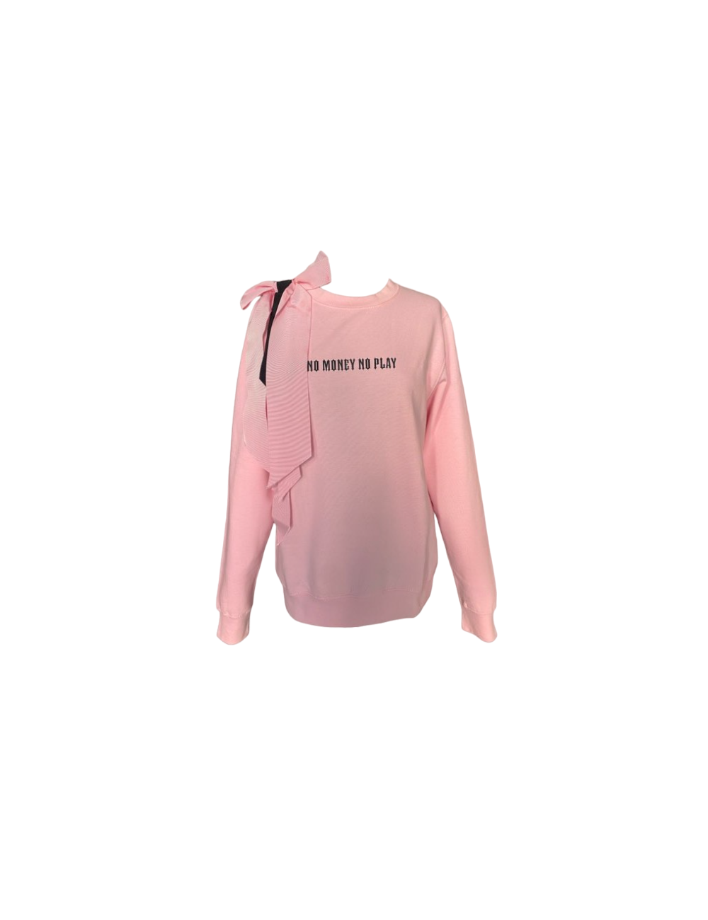 GINA GORGEOUS Maglia Rosa Con Fiocco