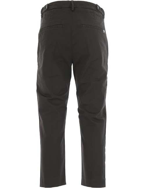 DONDUP Pantalone Nero Ariel