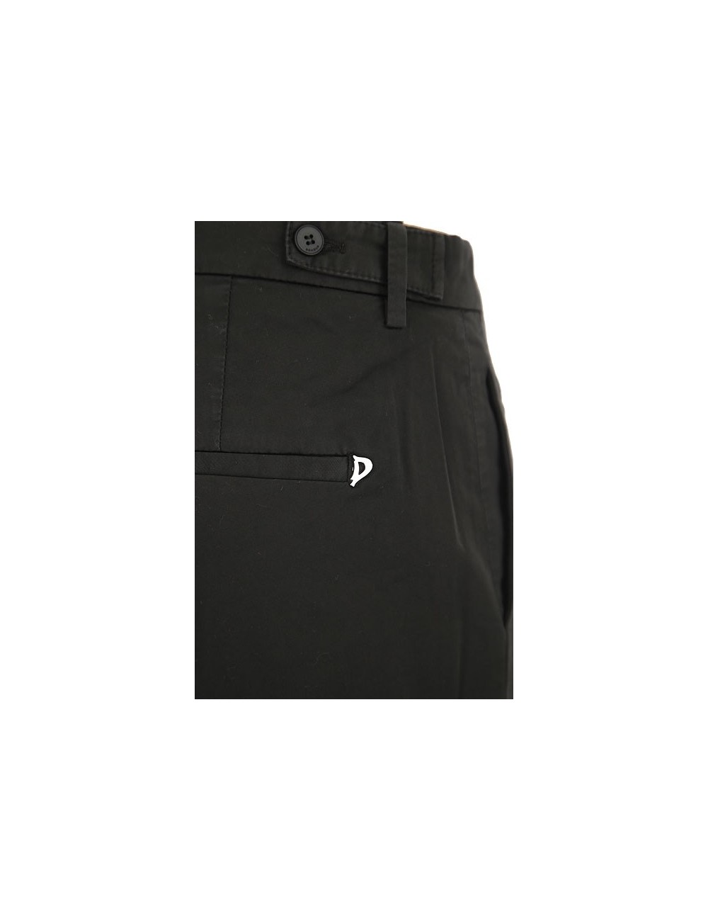 DONDUP Pantalone Nero Ariel