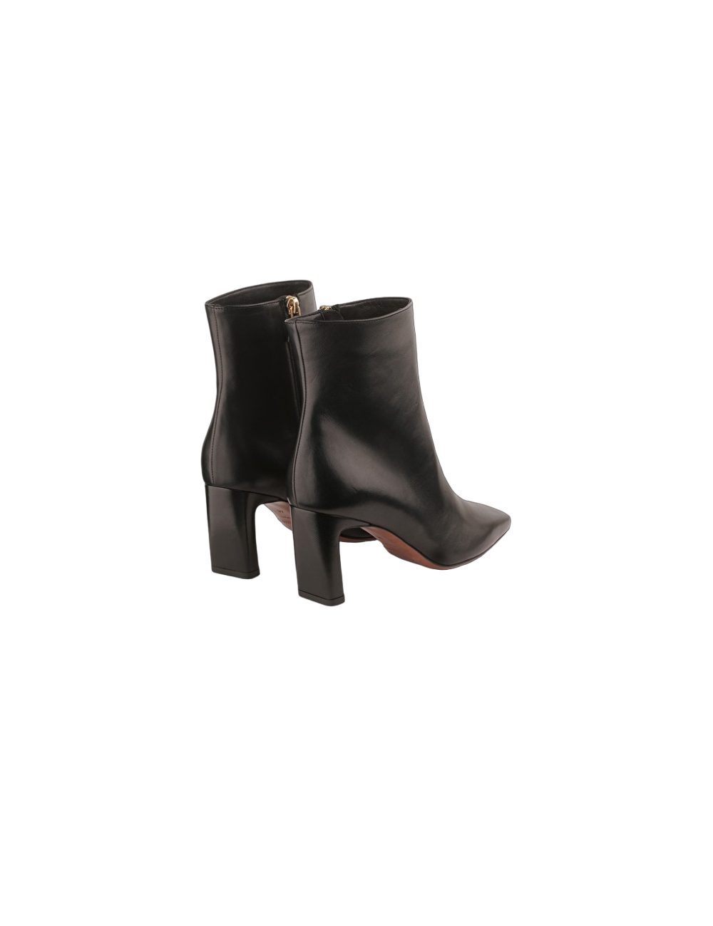 Tronchetto Nero In Pelle