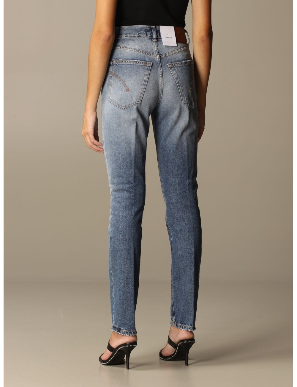 Jeans Nina vita alta con strappi