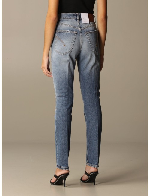 Jeans Nina vita alta con strappi