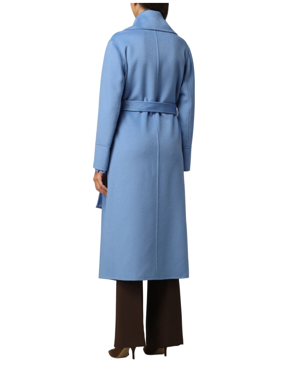 Cappotto lungo con cintura