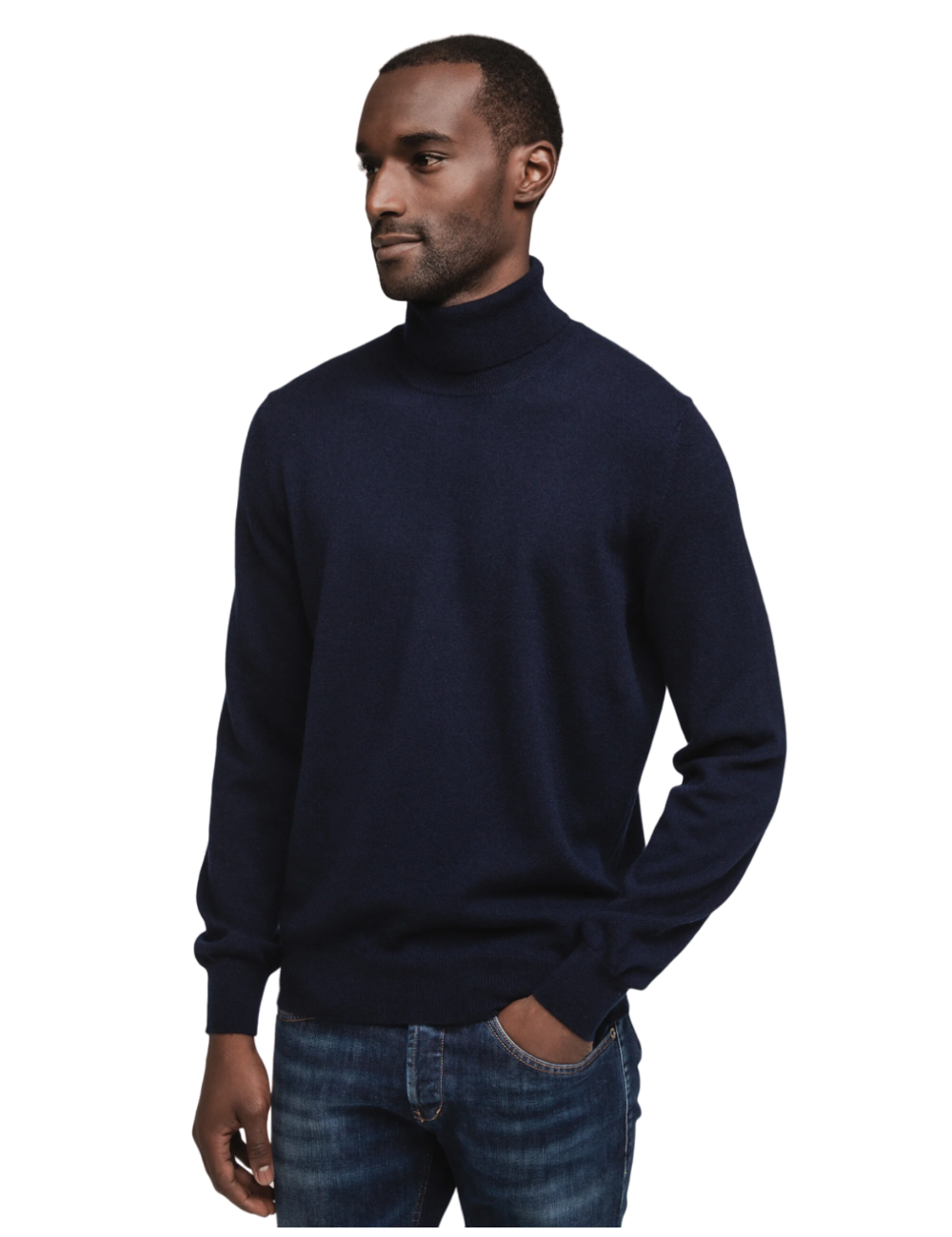 Collo alto in cashmere