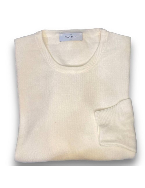 Girocollo lana e cashmere