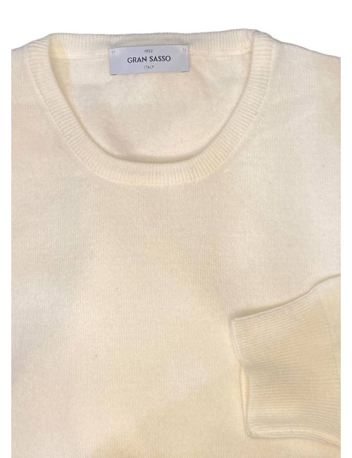 Girocollo lana e cashmere