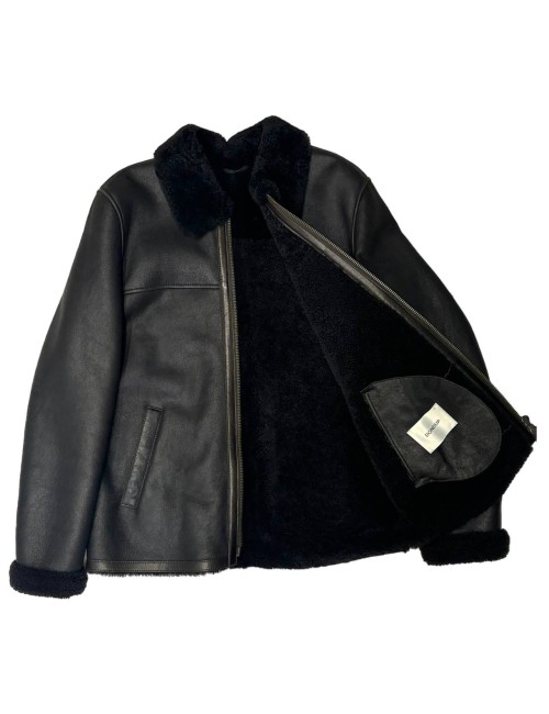 Montone Marrone Con Zip