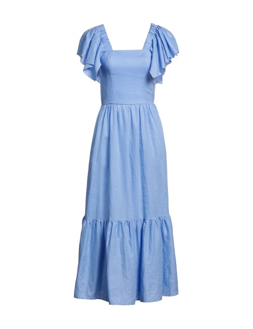 Abito Celeste Midi
