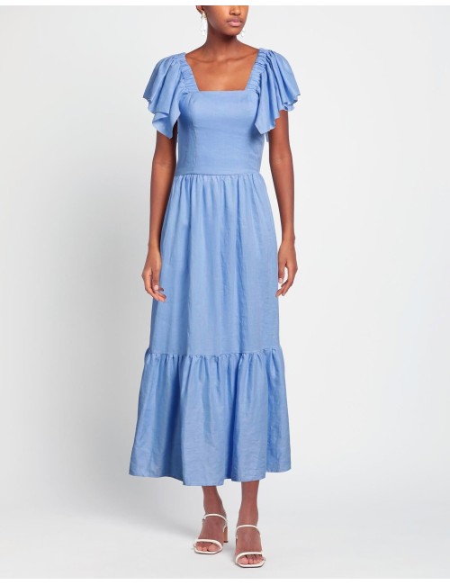 Abito Celeste Midi