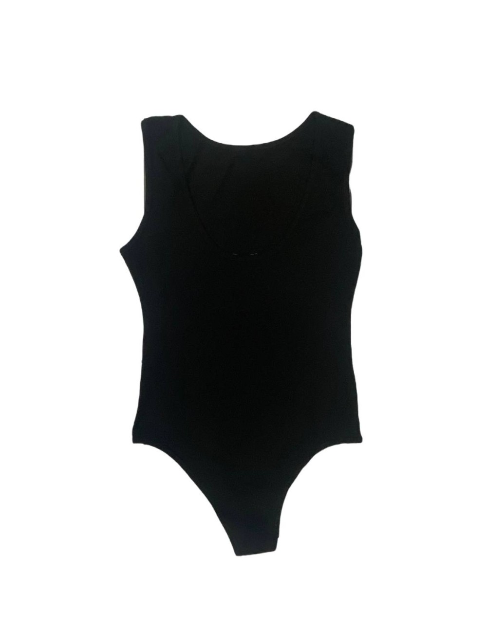 Body nero con borchie