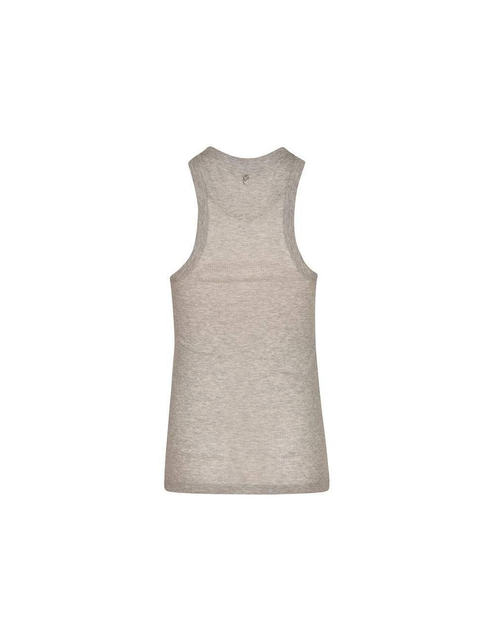 Canotta grigia in cotone