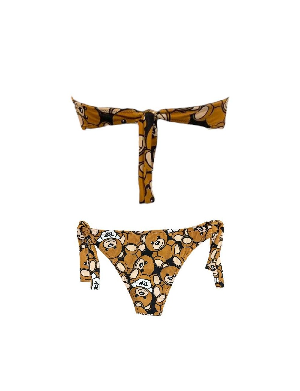 Costume con stampa orsetto