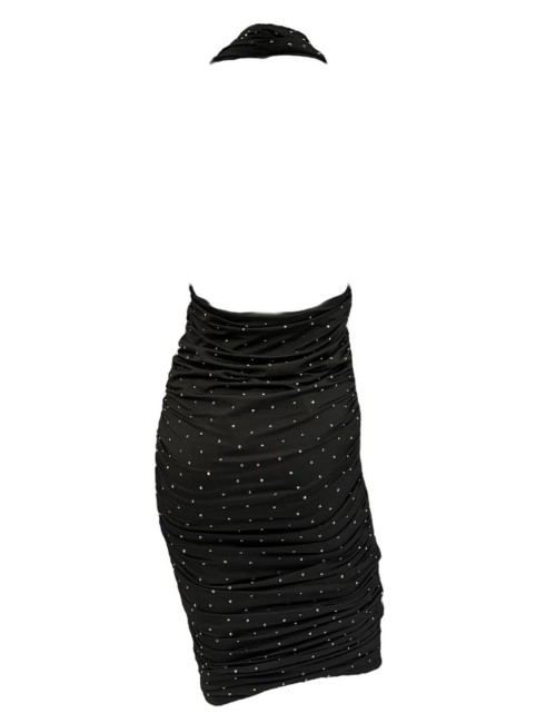 Tubino nero elasticizzato