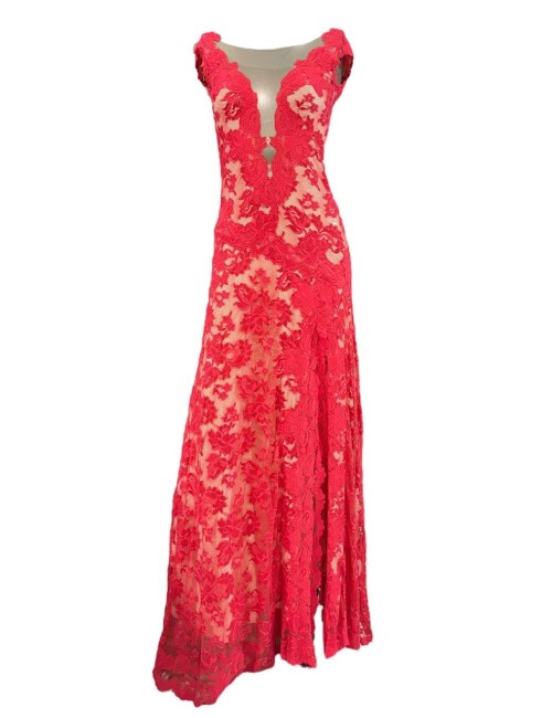 Abito lungo in pizzo Olvi's