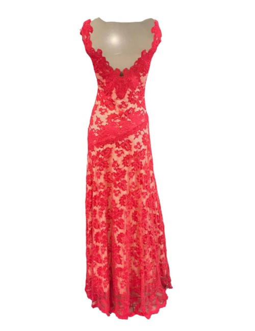 Abito lungo in pizzo Olvi's