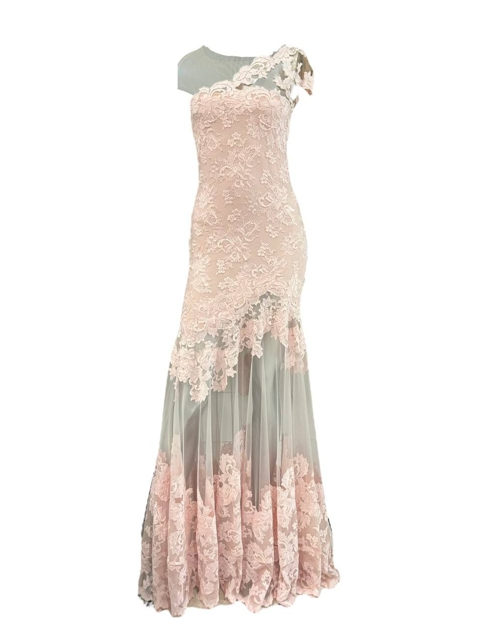 Abito lungo in pizzo Olvi's