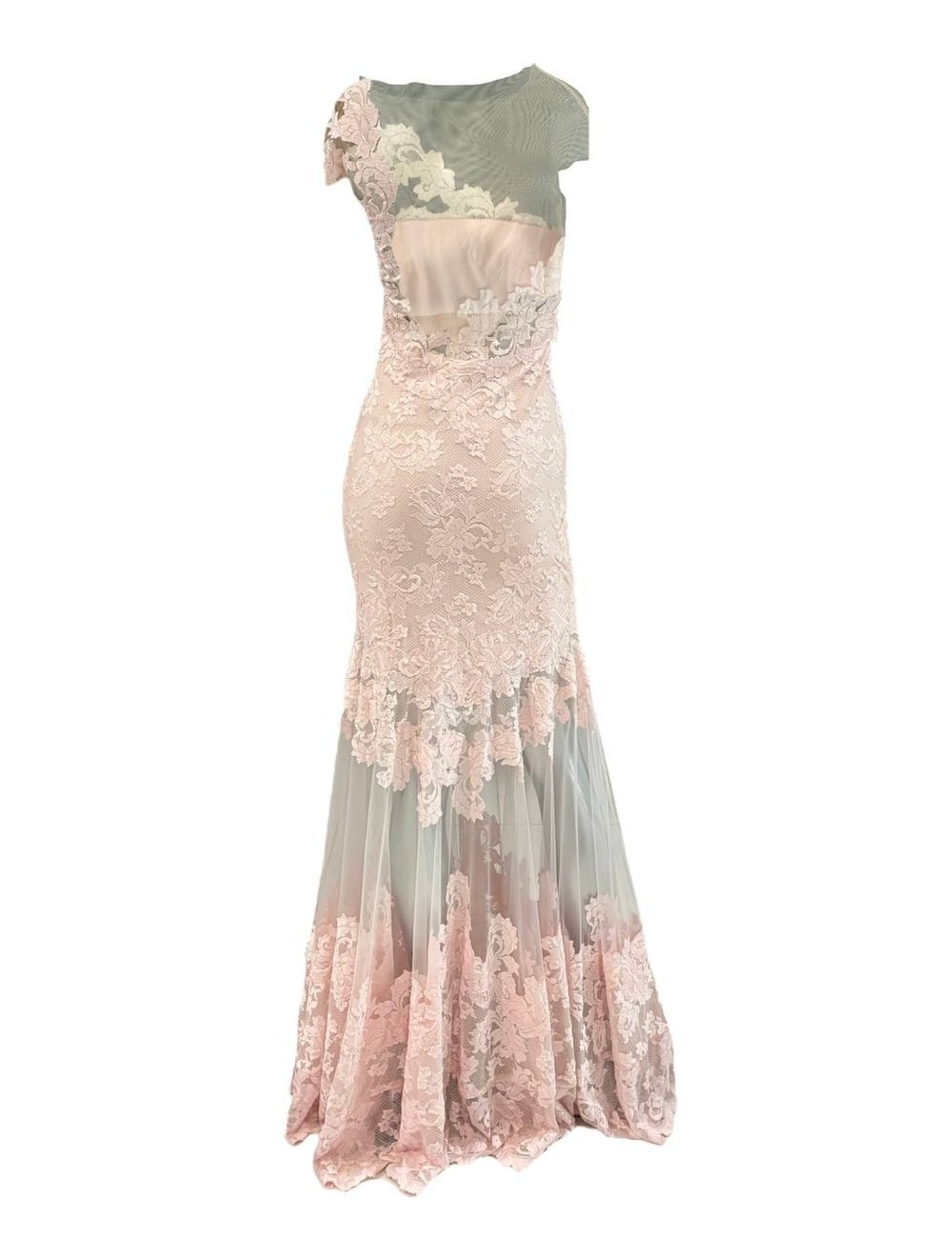 Abito lungo in pizzo Olvi's