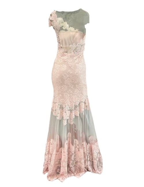 Abito lungo in pizzo Olvi's