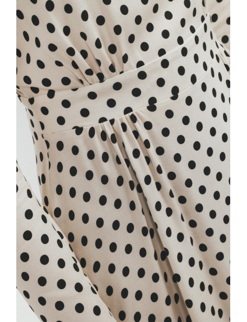 Abito Corto Dolcevita In Crepe