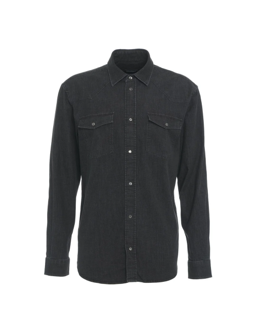 Camicia texana in denim