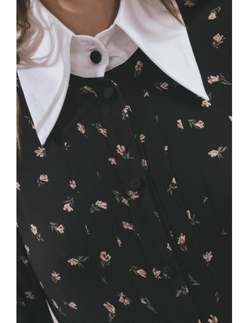 Abito chemisier con colletto