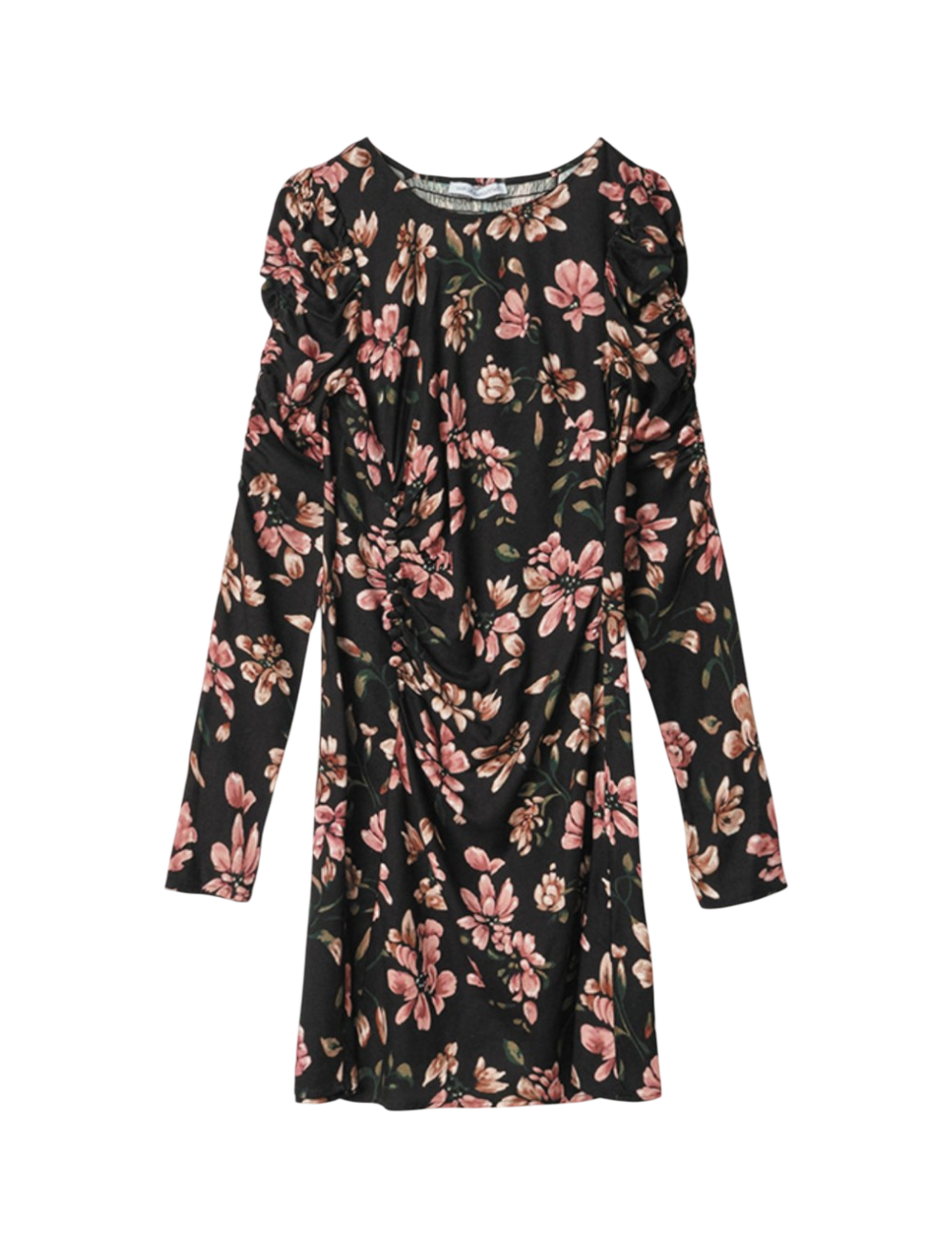 Abito Corto In Crepe