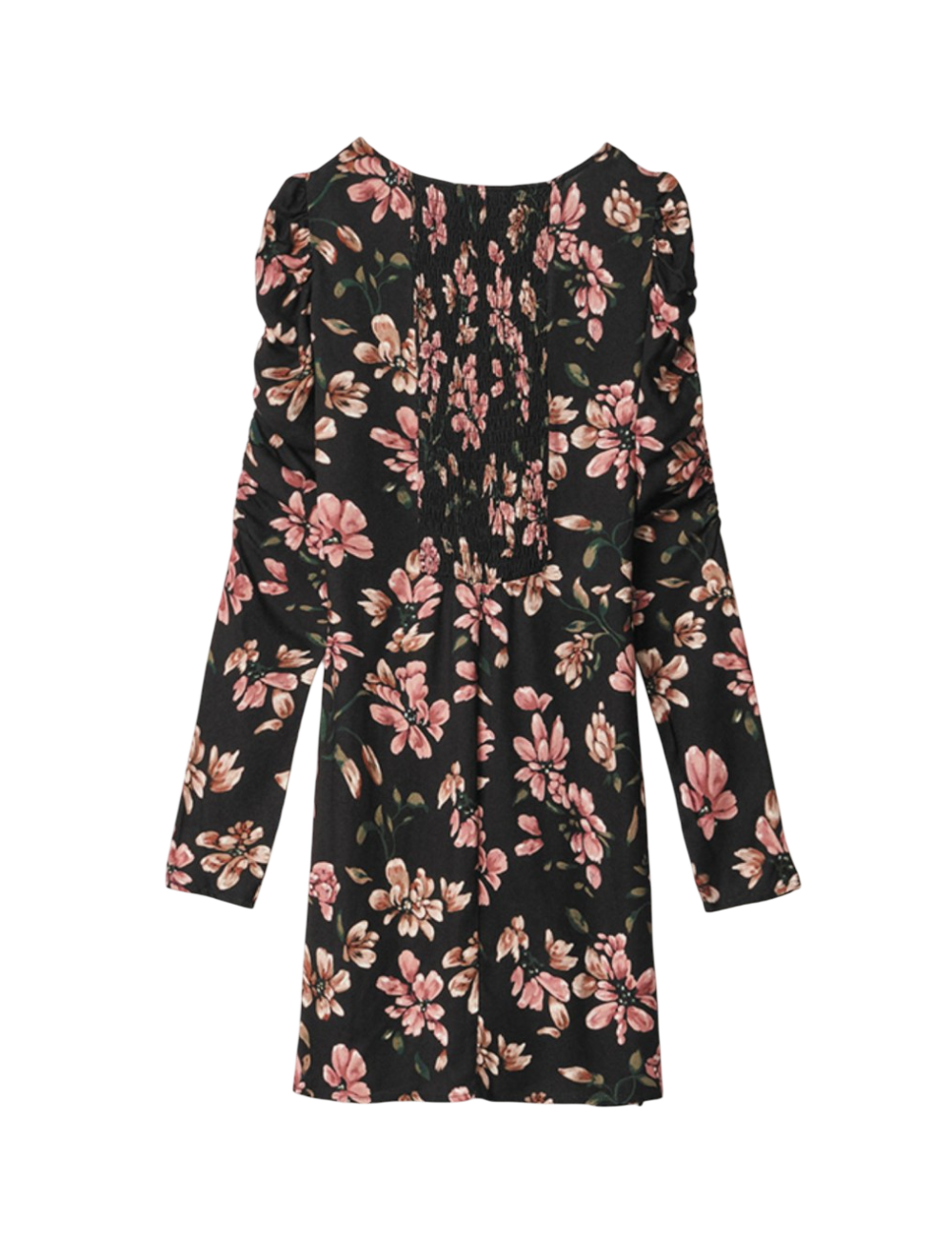 Abito Corto In Crepe