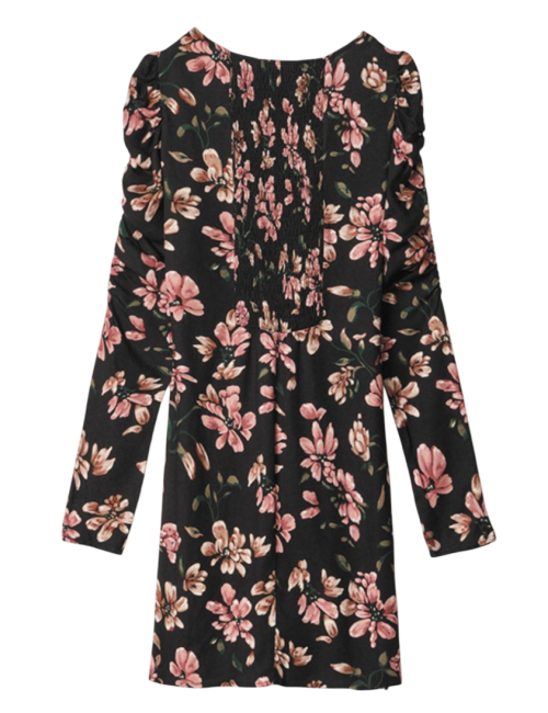 Abito Corto In Crepe