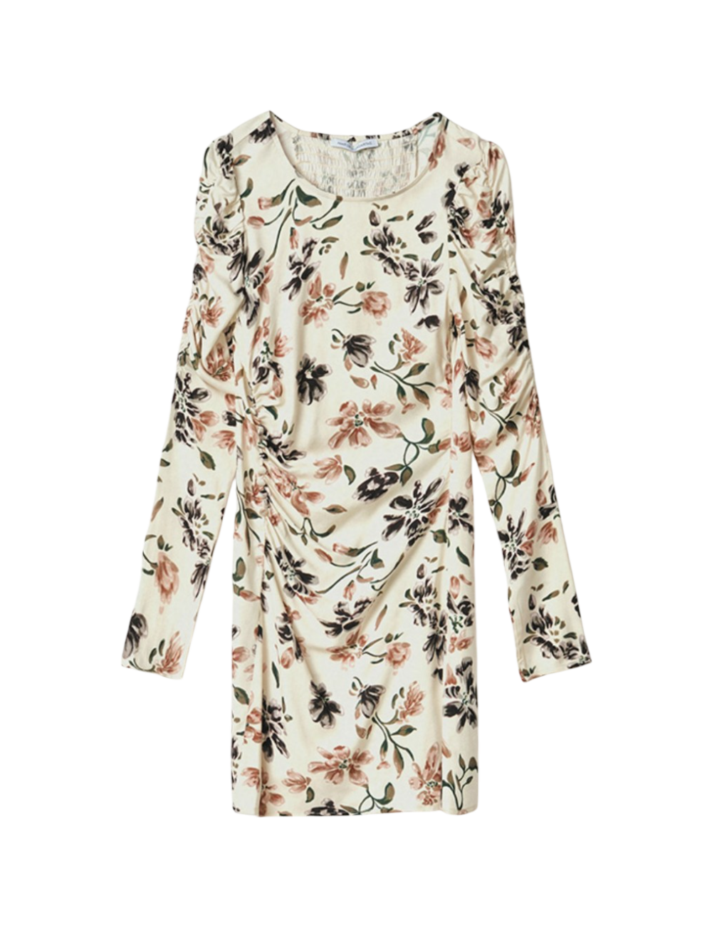 Abito Corto In Crepe