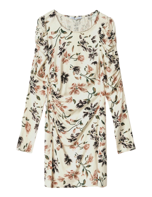 Abito Corto In Crepe