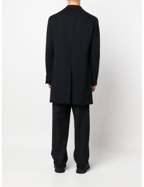 Cappotto monopetto in lana