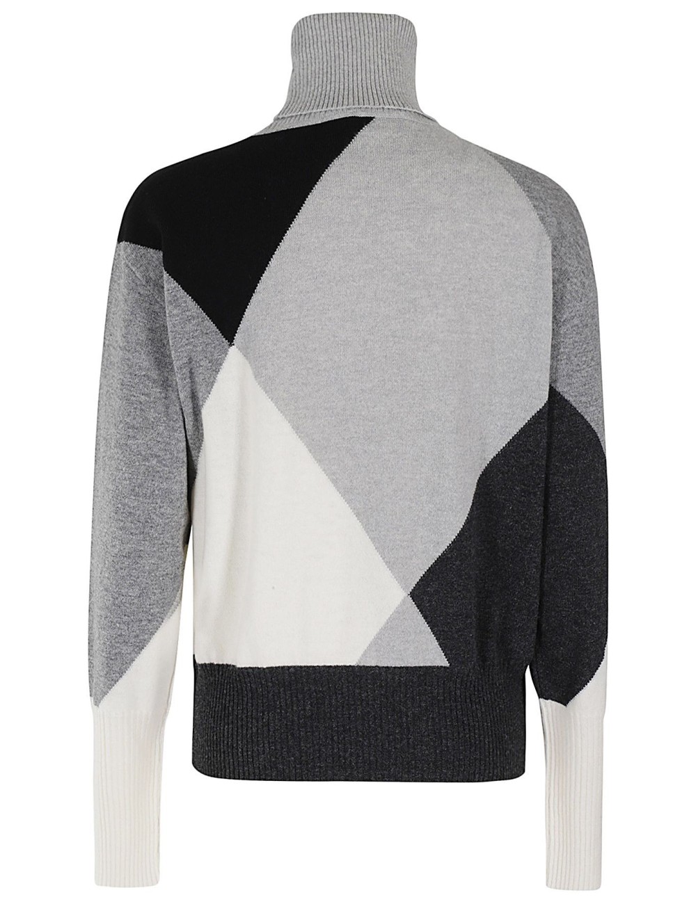 Maglia dolcevita rombi