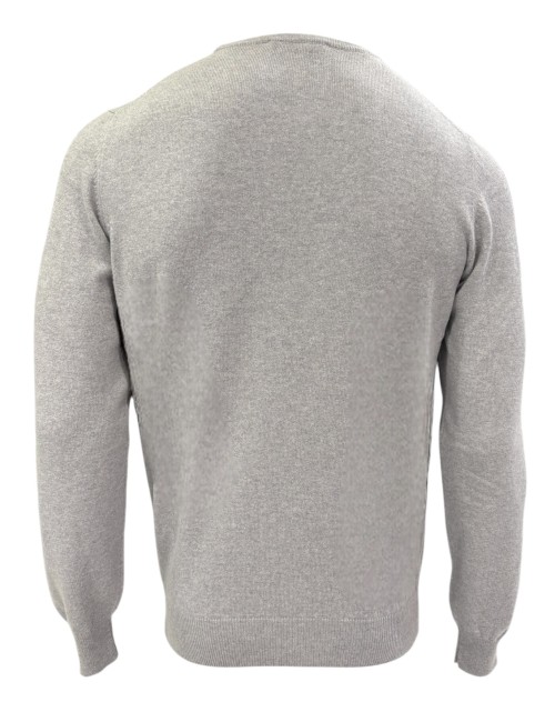 Girocollo cashmere e lana