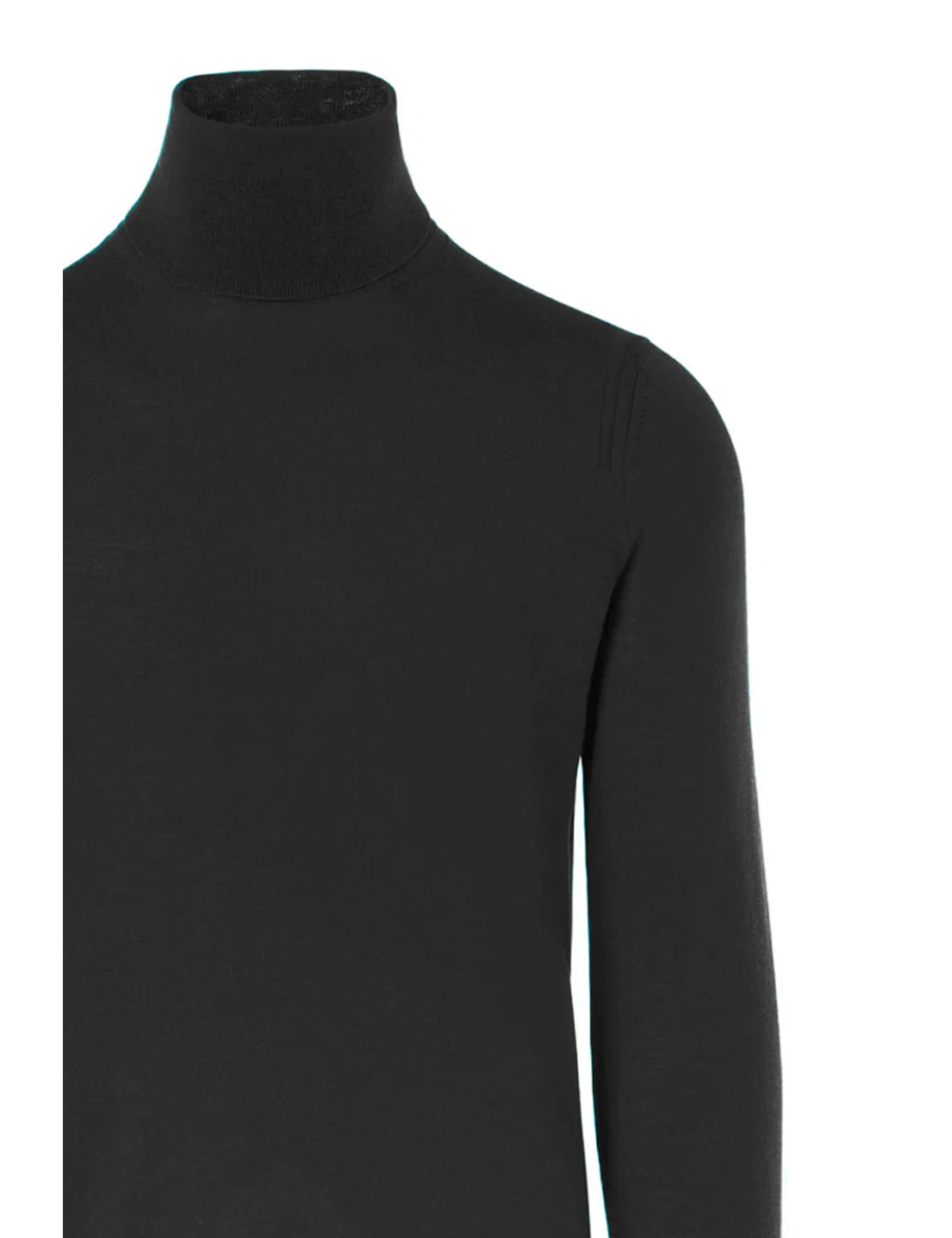Maglia collo alto nera