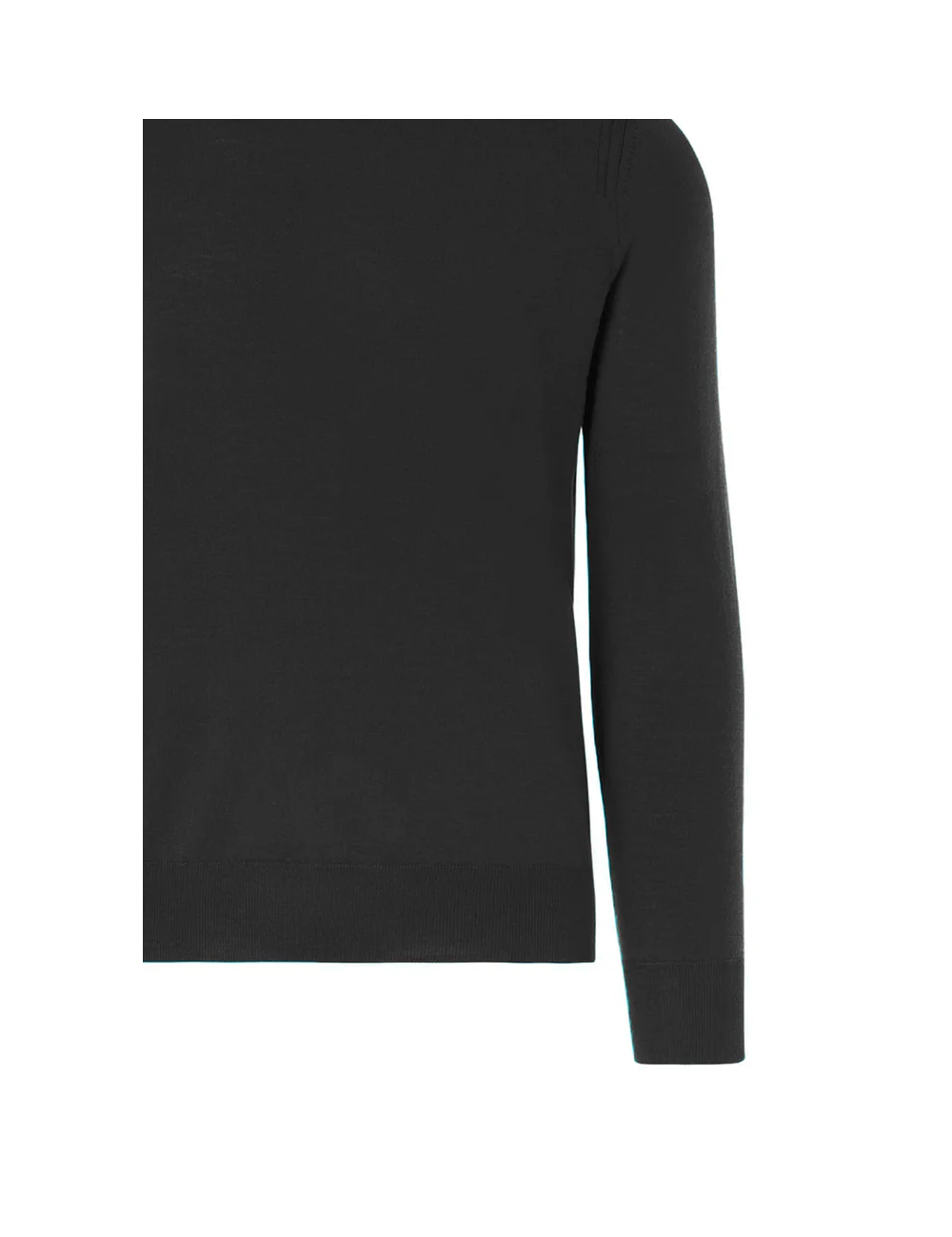 Maglia collo alto nera