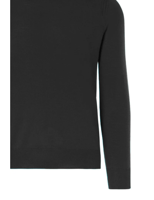 Maglia collo alto nera
