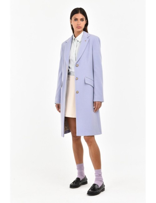 MANUEL RITZ Cappotto Lilla Lungo