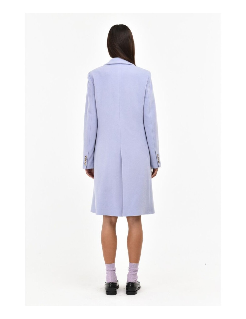 MANUEL RITZ Cappotto Lilla Lungo