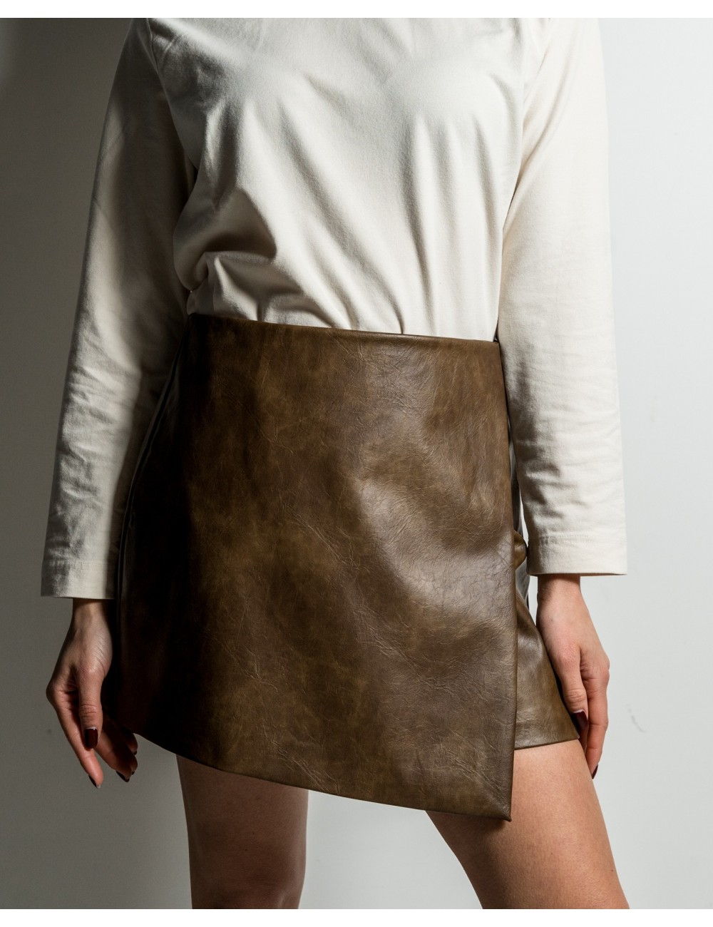 Minigonna con pannello