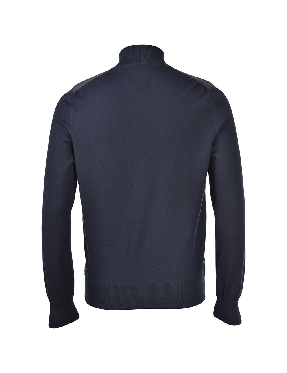 Giubbino in cotone e alcantara