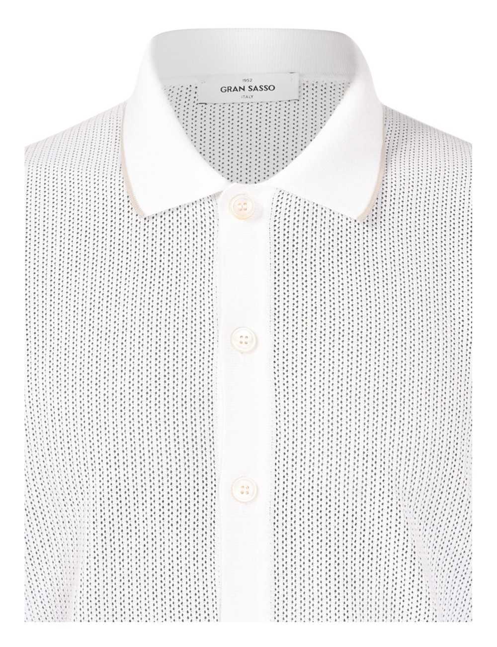 Polo camicia in maglia